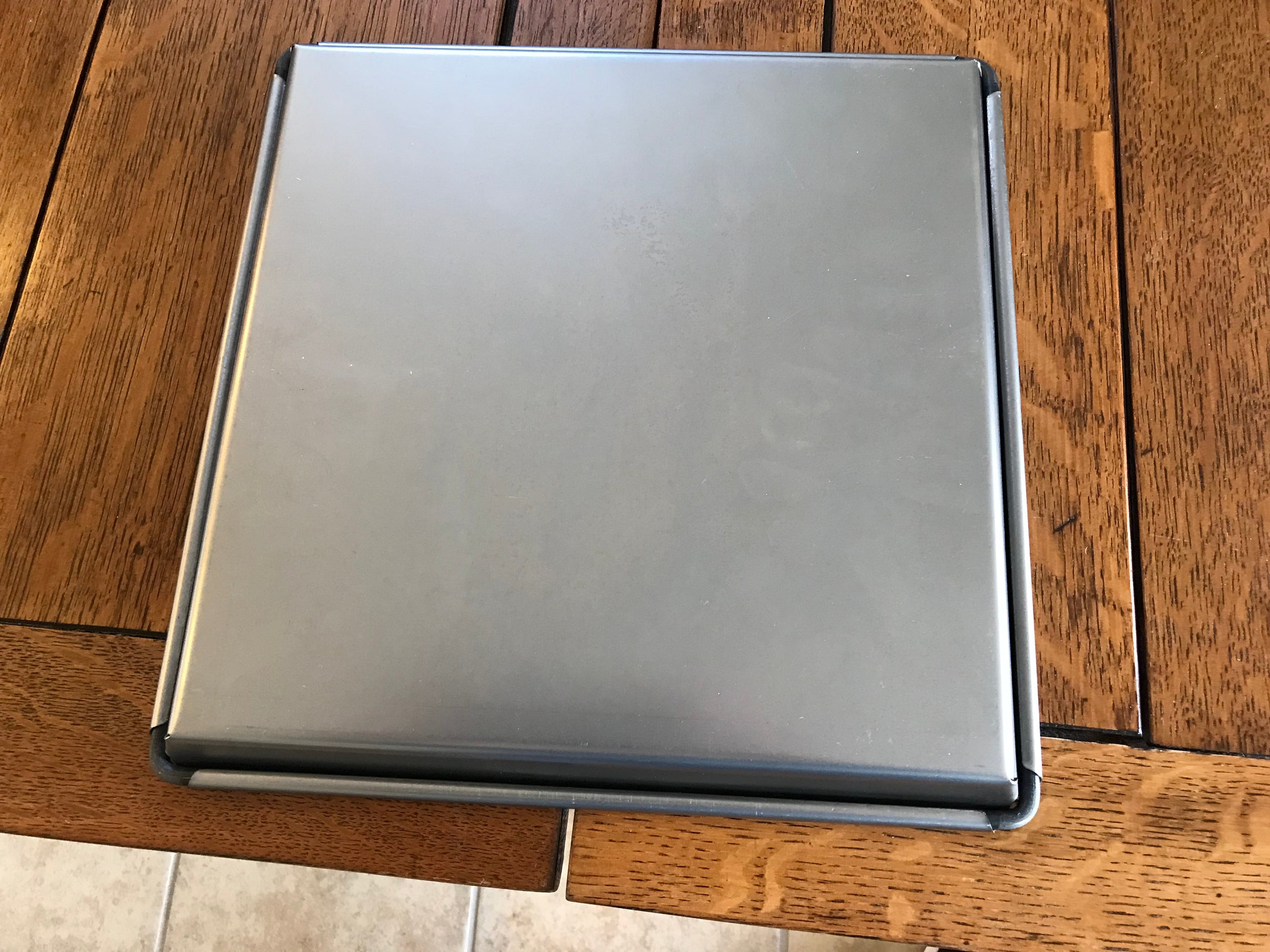 Steel Sicilian Pizza Pan 22Gauge Grandma Smiling With Hope Enterprises